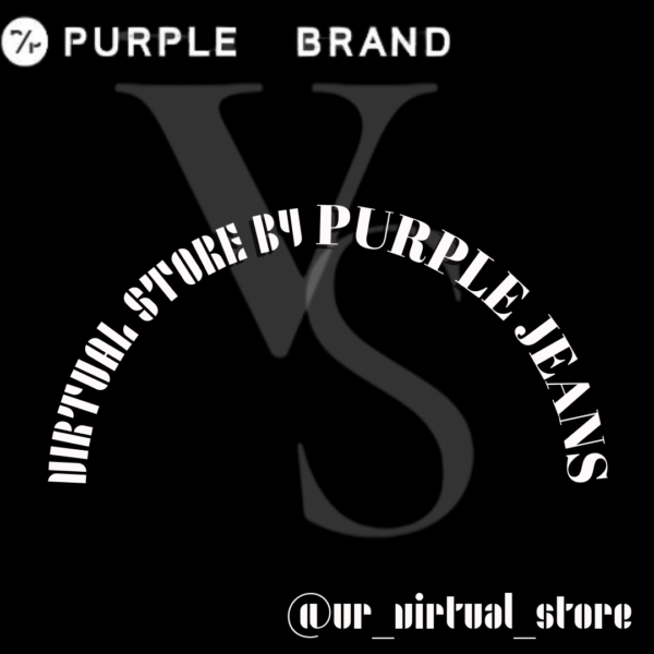 Black Purple Jean